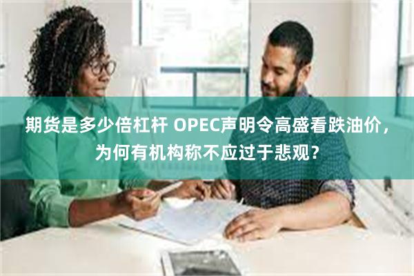 期货是多少倍杠杆 OPEC声明令高盛看跌油价，为何有机构称不应过于悲观？