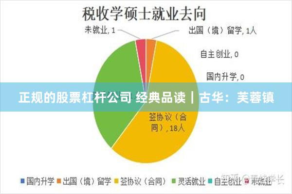 正规的股票杠杆公司 经典品读｜古华：芙蓉镇